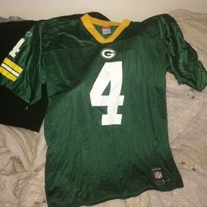 Original retro Youth Reebok Brett Favre NFL Jersey